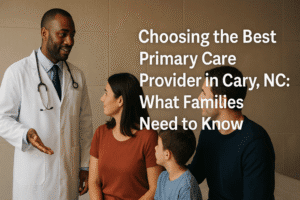Primary Care Provider in Cary c
